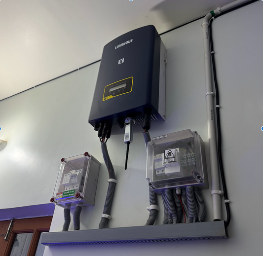 3kW Luminous On-Grid Solar Plant